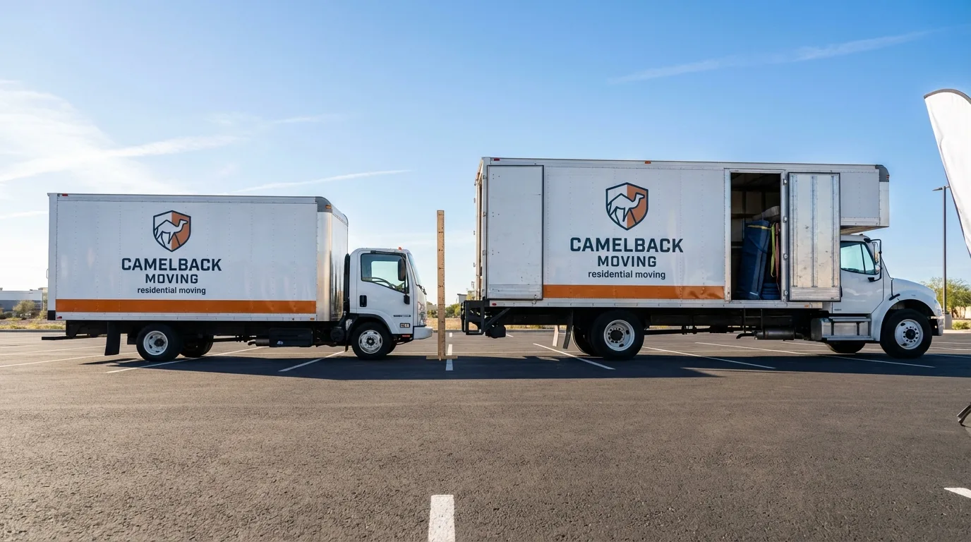 Moving truck size capacity guide in Pleasant Ridge